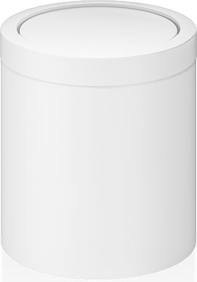 Kosz łazienkowy na śmieci Decor Walther 16 cm biały mat z klapką