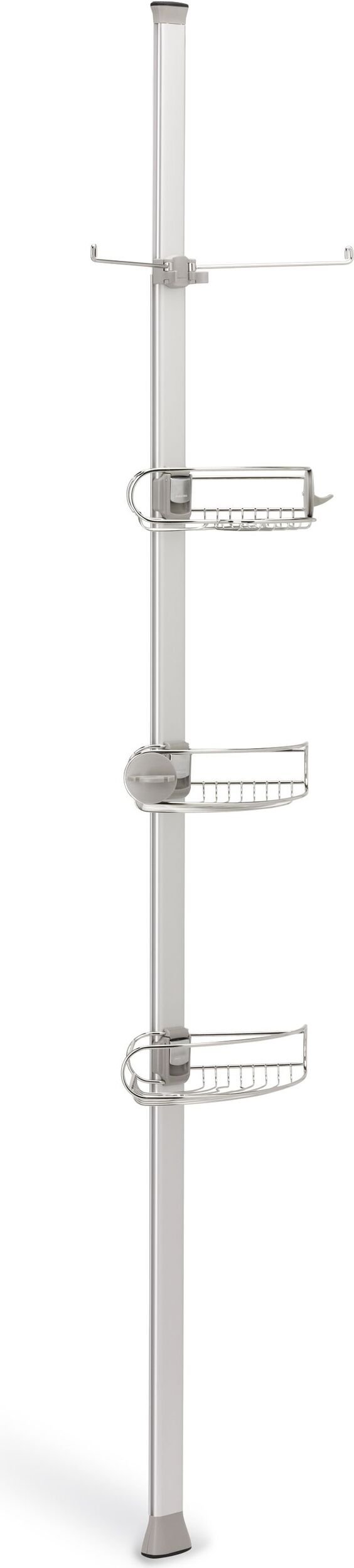 Półki prysznicowe na stojaku regulowanym