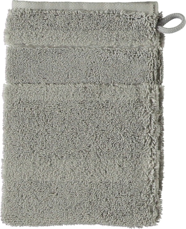 Rękawica kąpielowa Noblesse II gładka 16 x 22 cm grafitowa