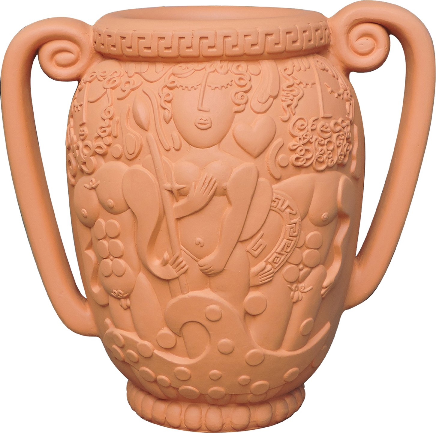 Rzeźba Amphora 51 cm z terakoty