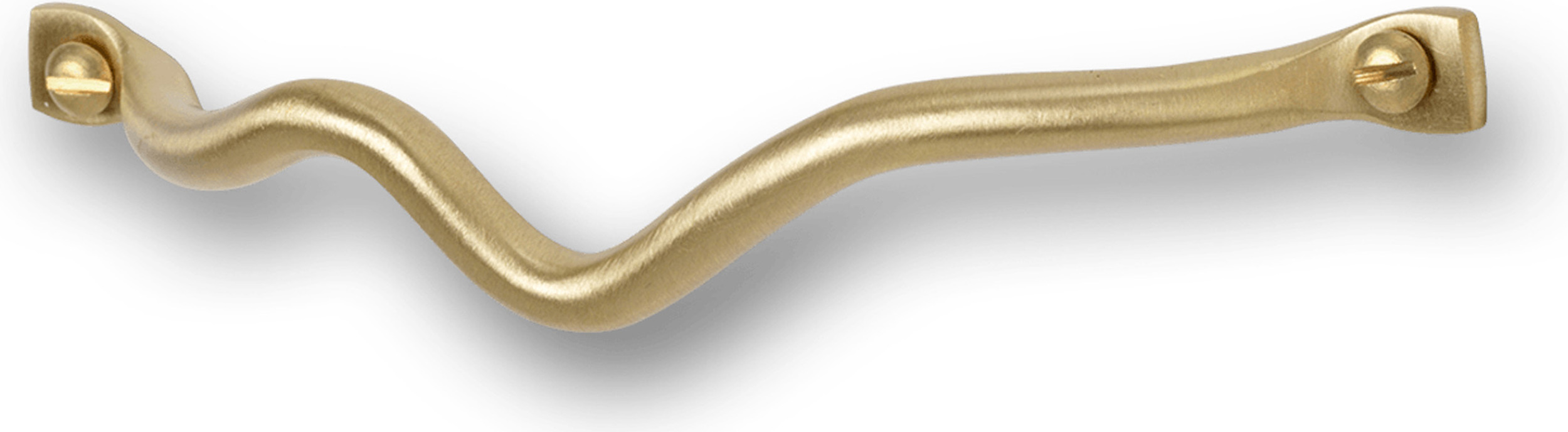 Uchwyt do szafki Curvature mosiądz