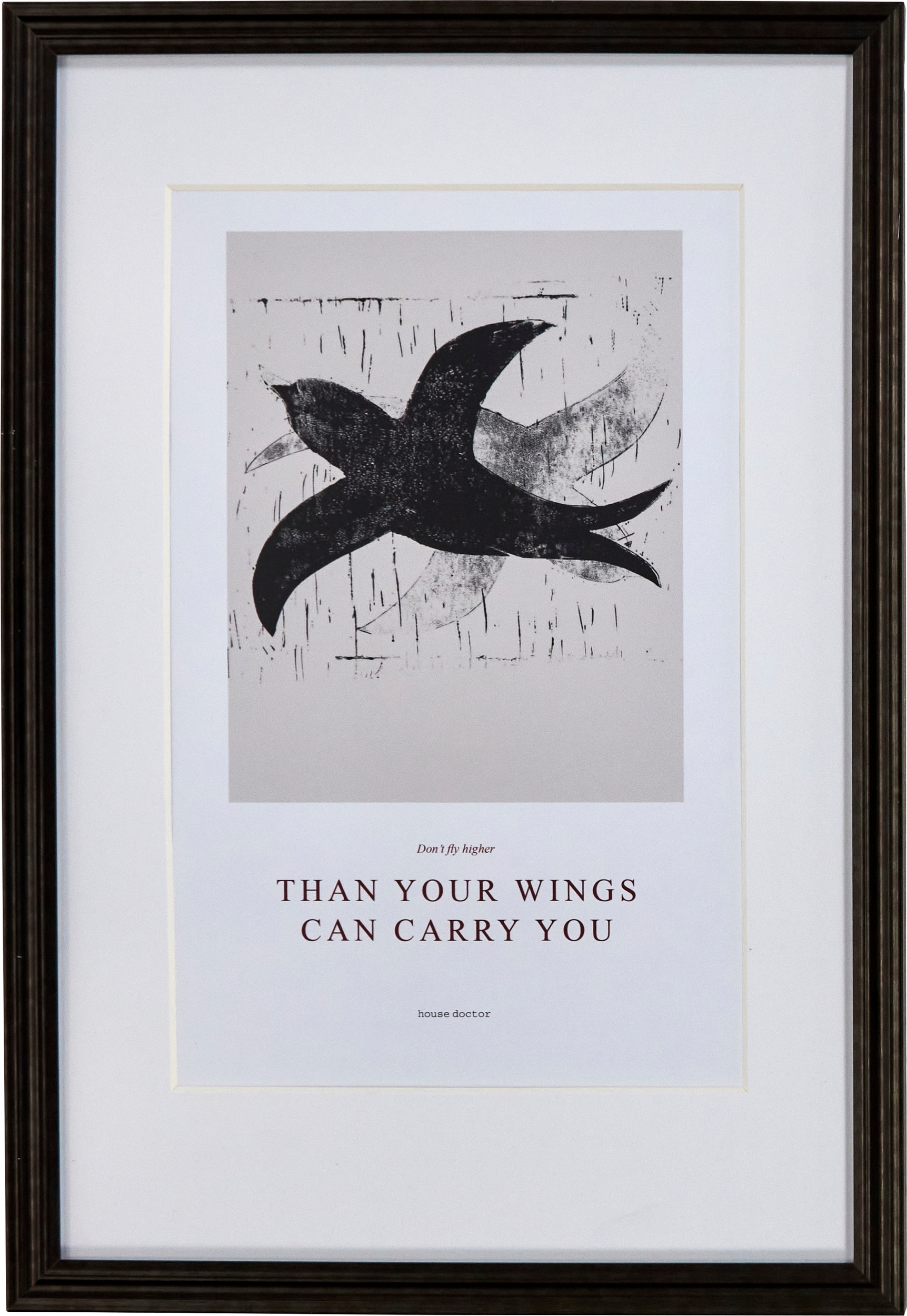 Obraz w ramie Fly 40 x 60 cm