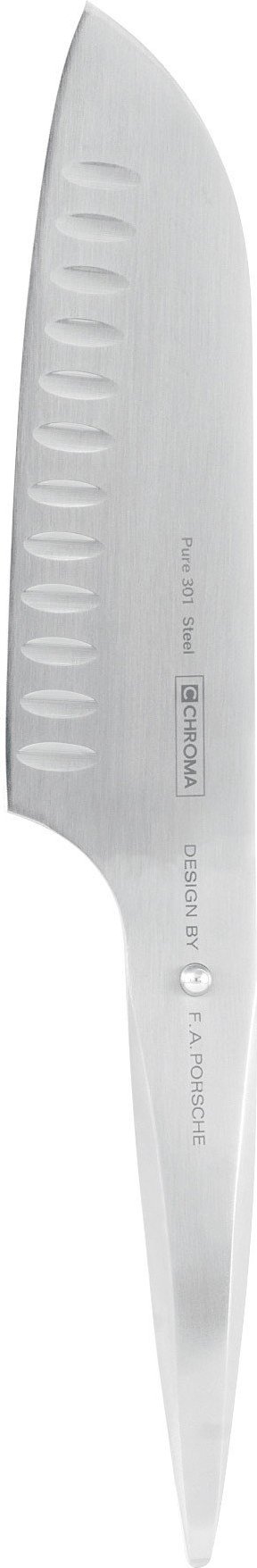 Nóż Santoku Granton Type 301