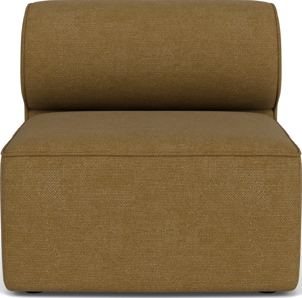 Element środkowy sofy modułowej Eave Bouclé 75 x 86 cm brązowy