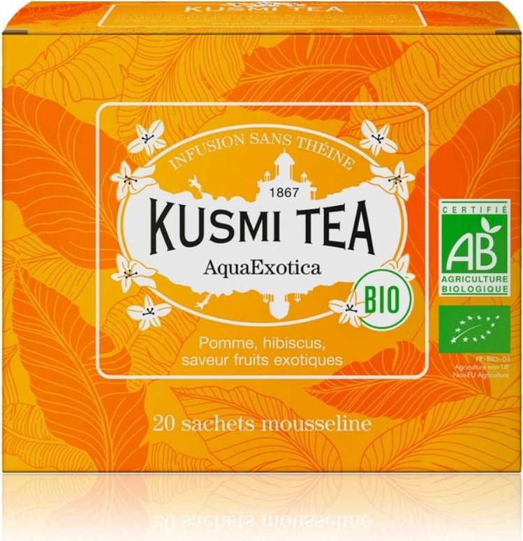 Herbata owocowa AquaExotica w torebkach muślinowych 20 szt.
