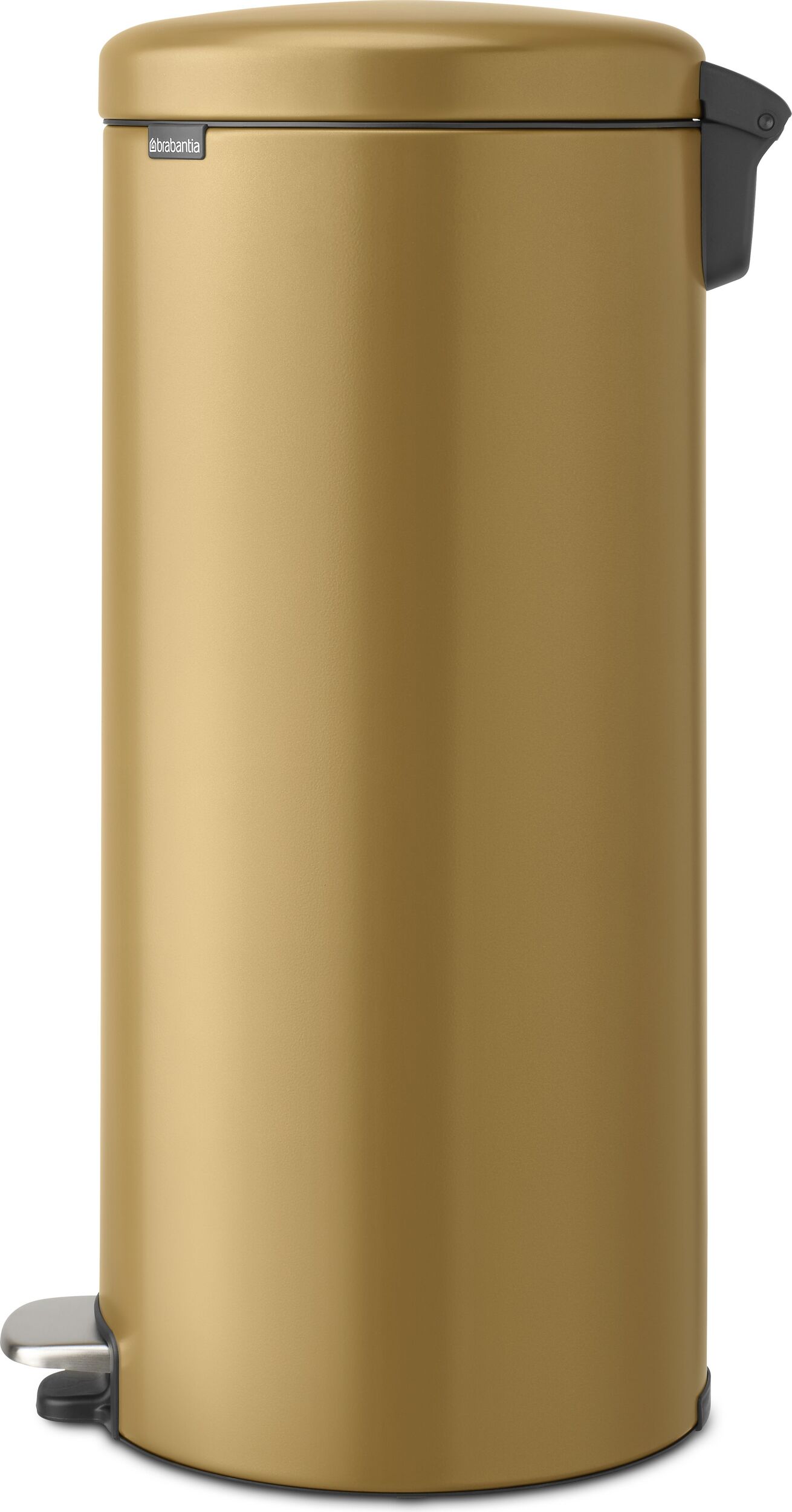 Kosz na śmieci pedałowy NewIcon 30 l złoty