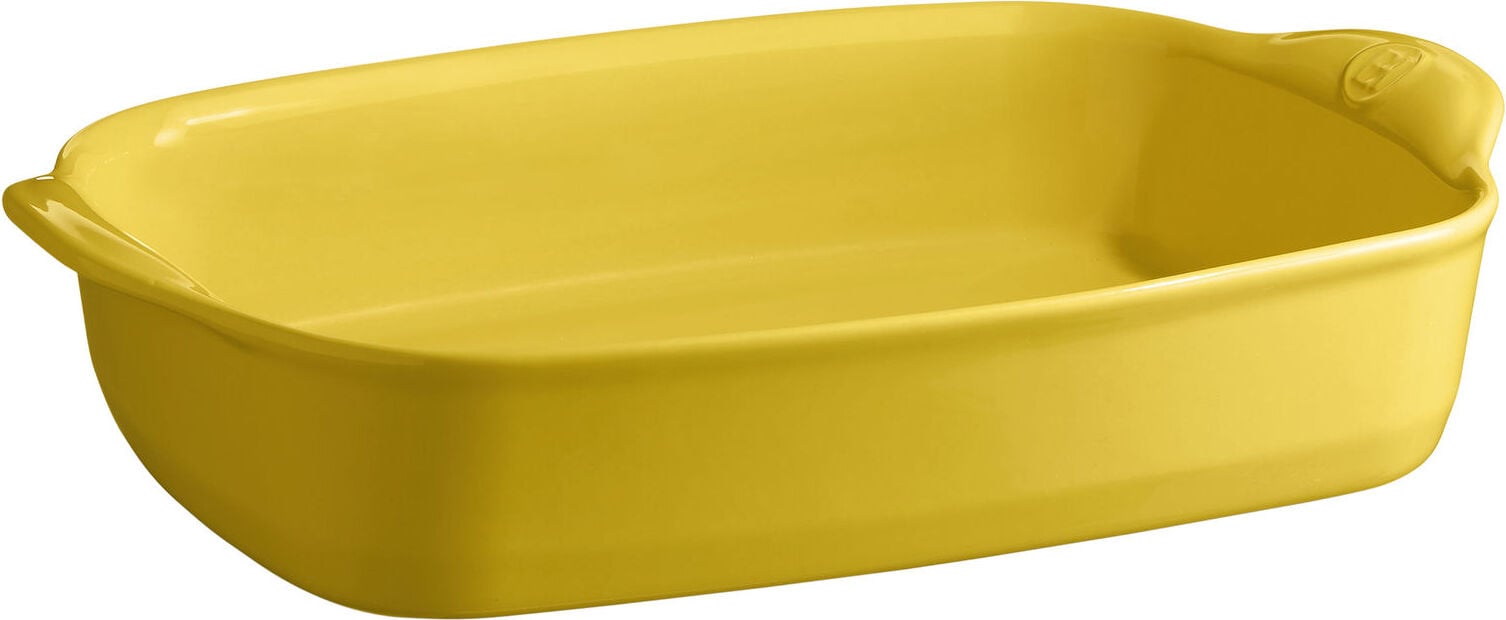 Naczynie żaroodporne Emile Henry 23,5 x 36,5 cm żółte