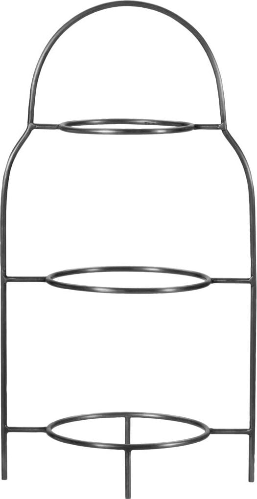 Stojak na talerze Sana 47 cm srebrny