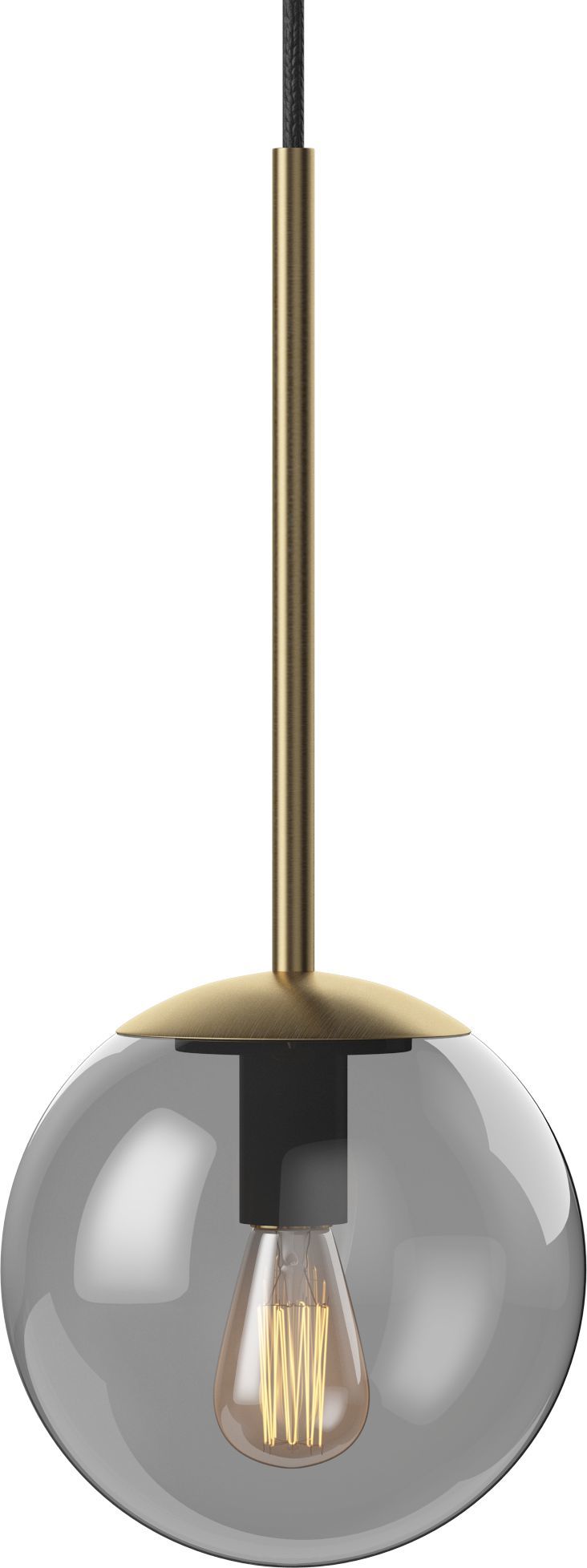 Lampa wisząca Orb 15 cm mosiądz