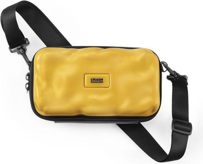 Kosmetyczka Mini Icon z paskiem na ramię żółta