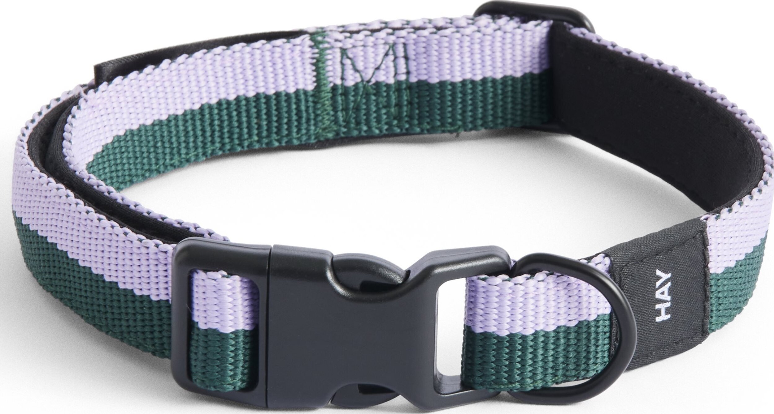 Obroża dla psa Hay S/M zielono-lawendowa