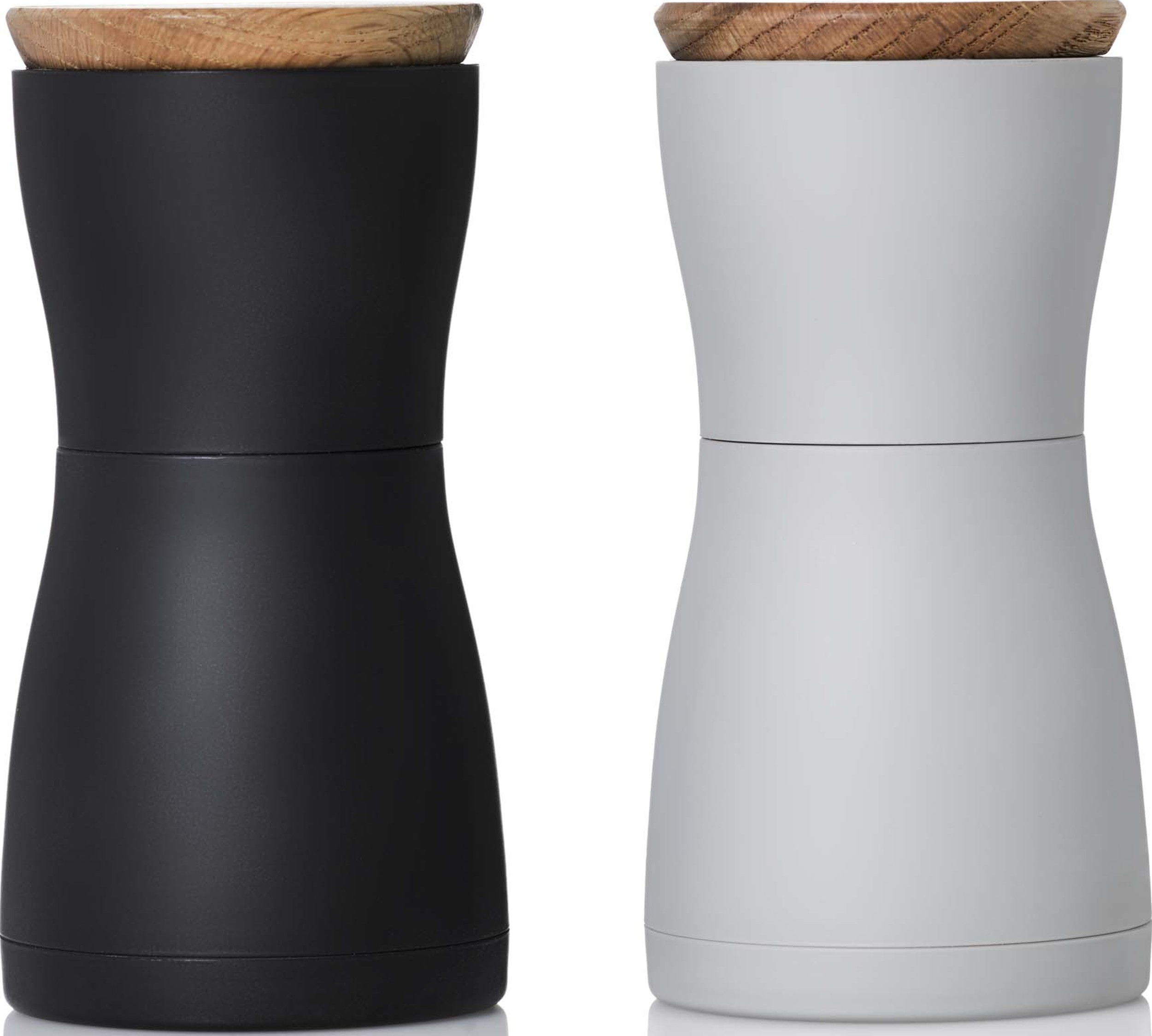 Młynki do soli i pieprzu Twin czarny i szary