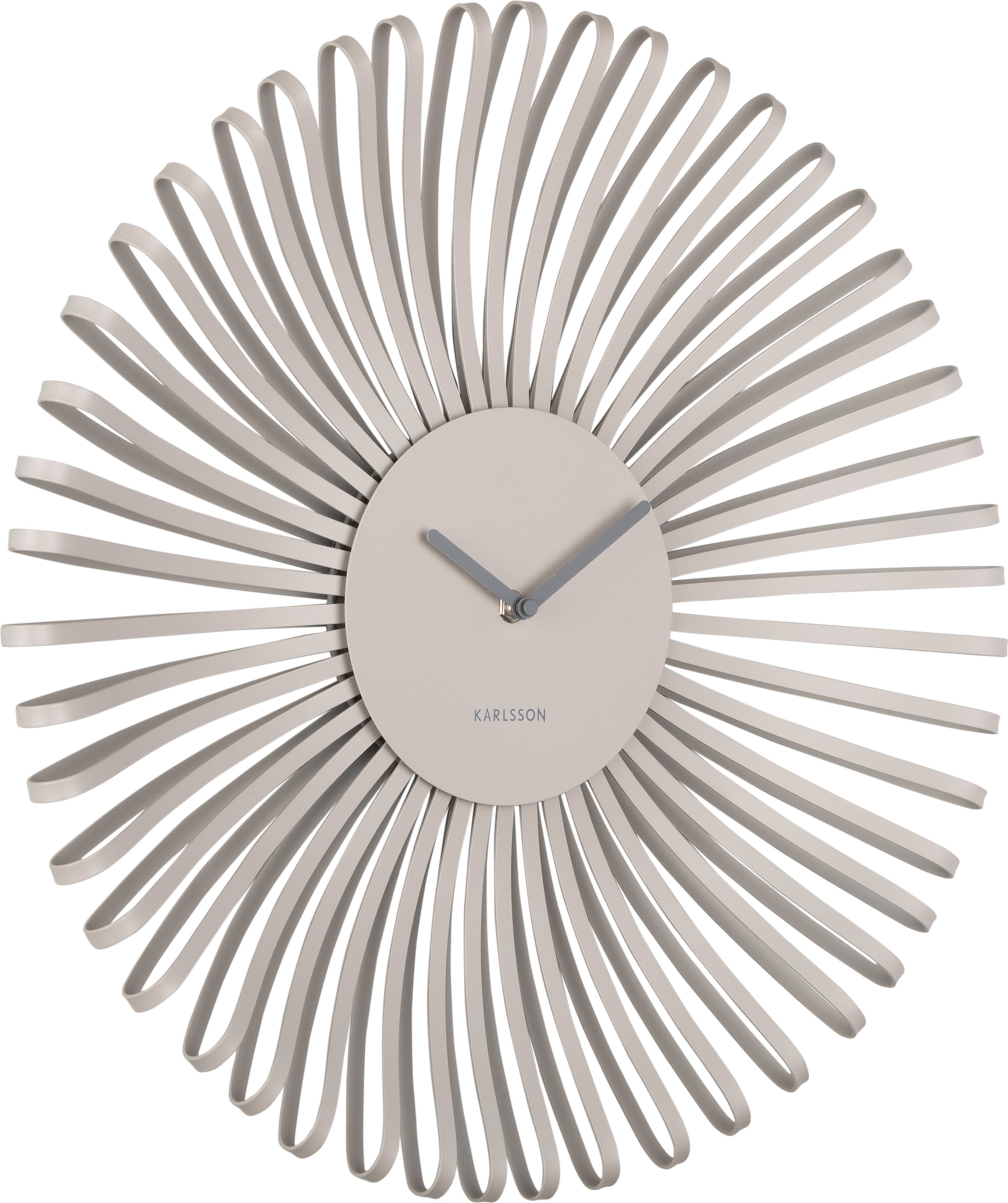 Zegar ścienny Polo jasnoszary