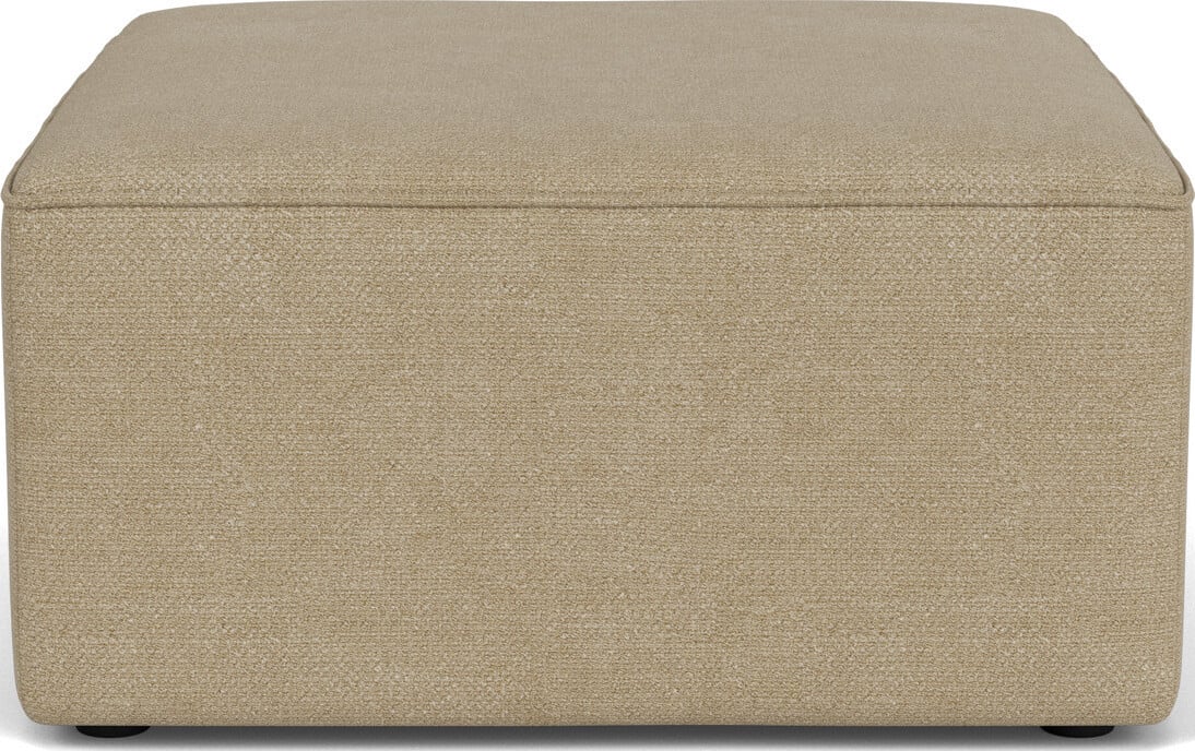 Puf sofy modułowej Eave Bouclé 75 x 75 cm beżowy