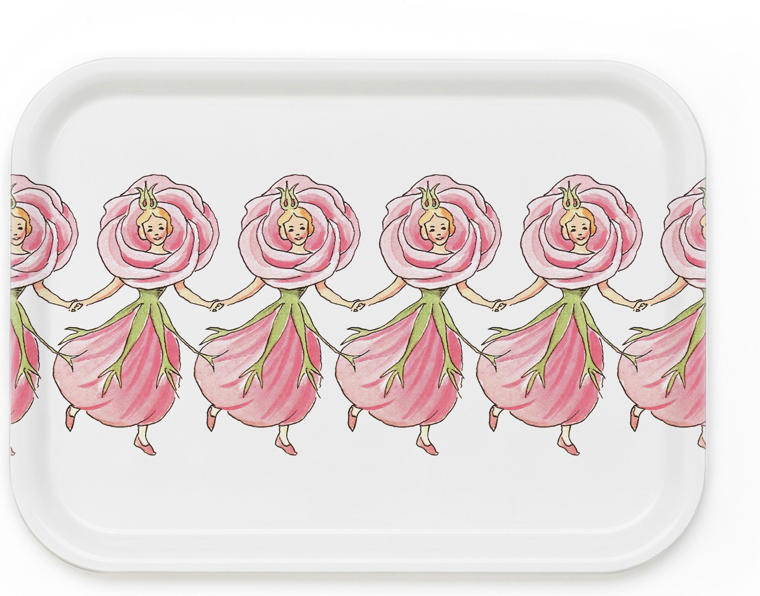 Taca do serwowania Elsa Beskow Rose 20 x 27 cm