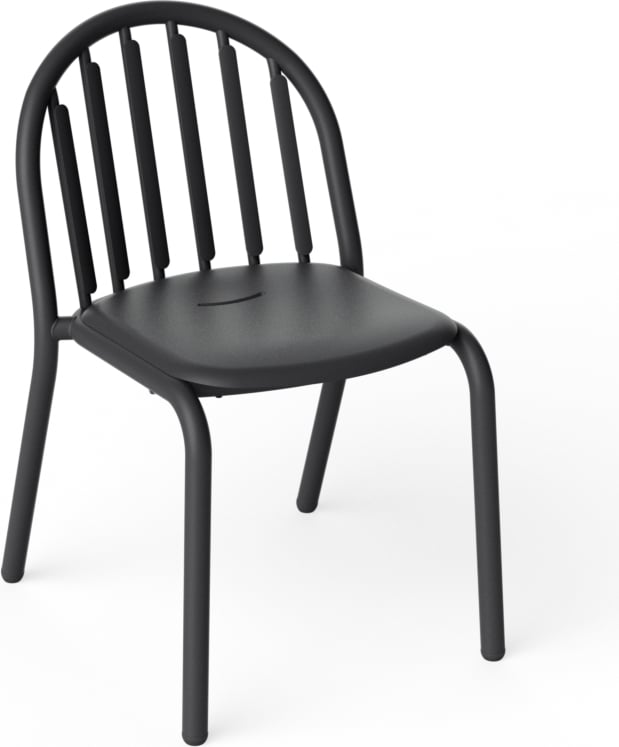 Krzesła ogrodowe Fred's antracytowe 2 szt.