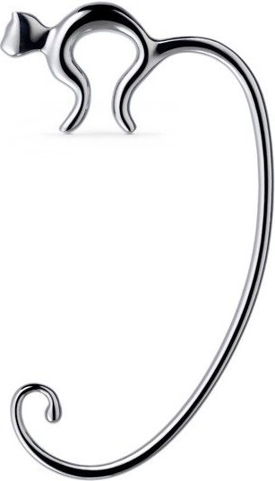 Wieszak na torby Minou stal polerowana