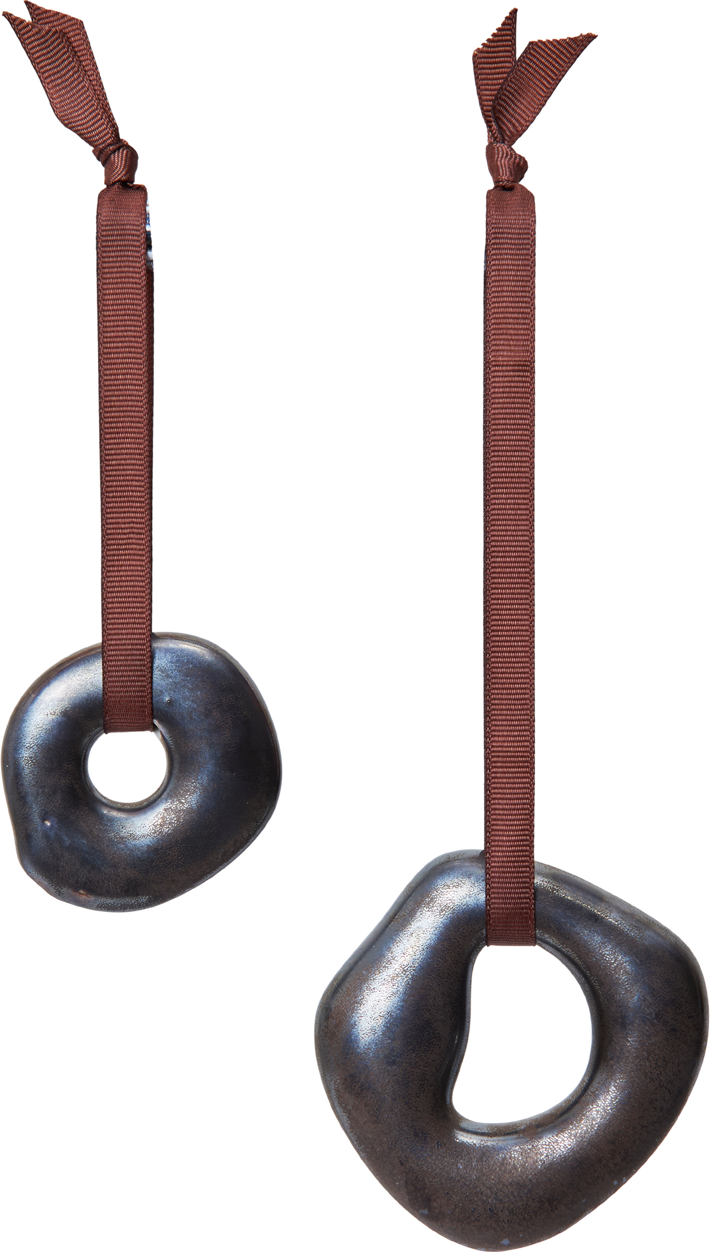 Ozdoby choinkowe Orrith brązowe 2 szt.