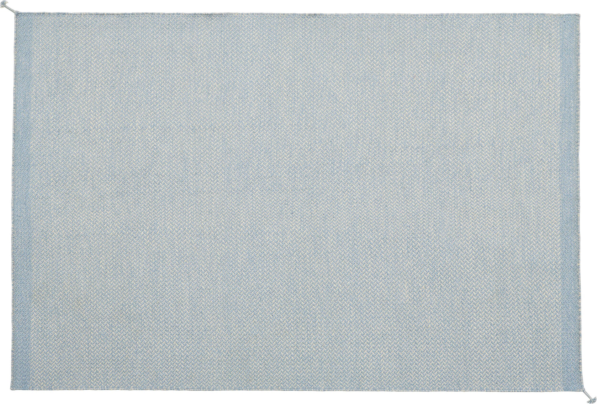 Dywan Ply 170 x 240 cm błękitny z recyklingu