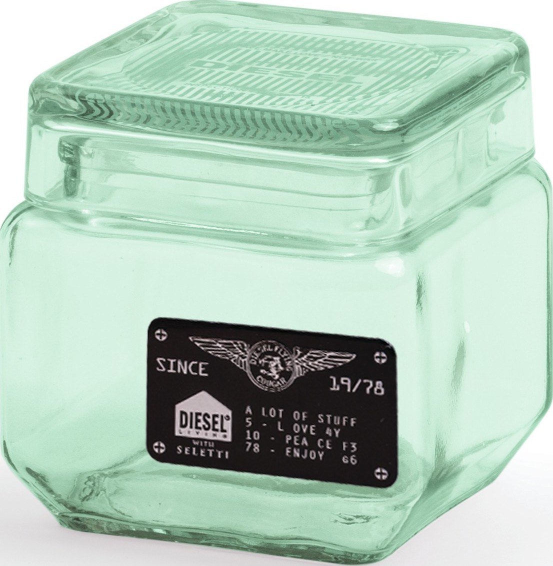 Pojemnik szklany Industrial mały