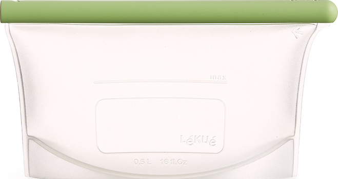 Woreczek hermetyczny Lekue 0,5 l silikonowy