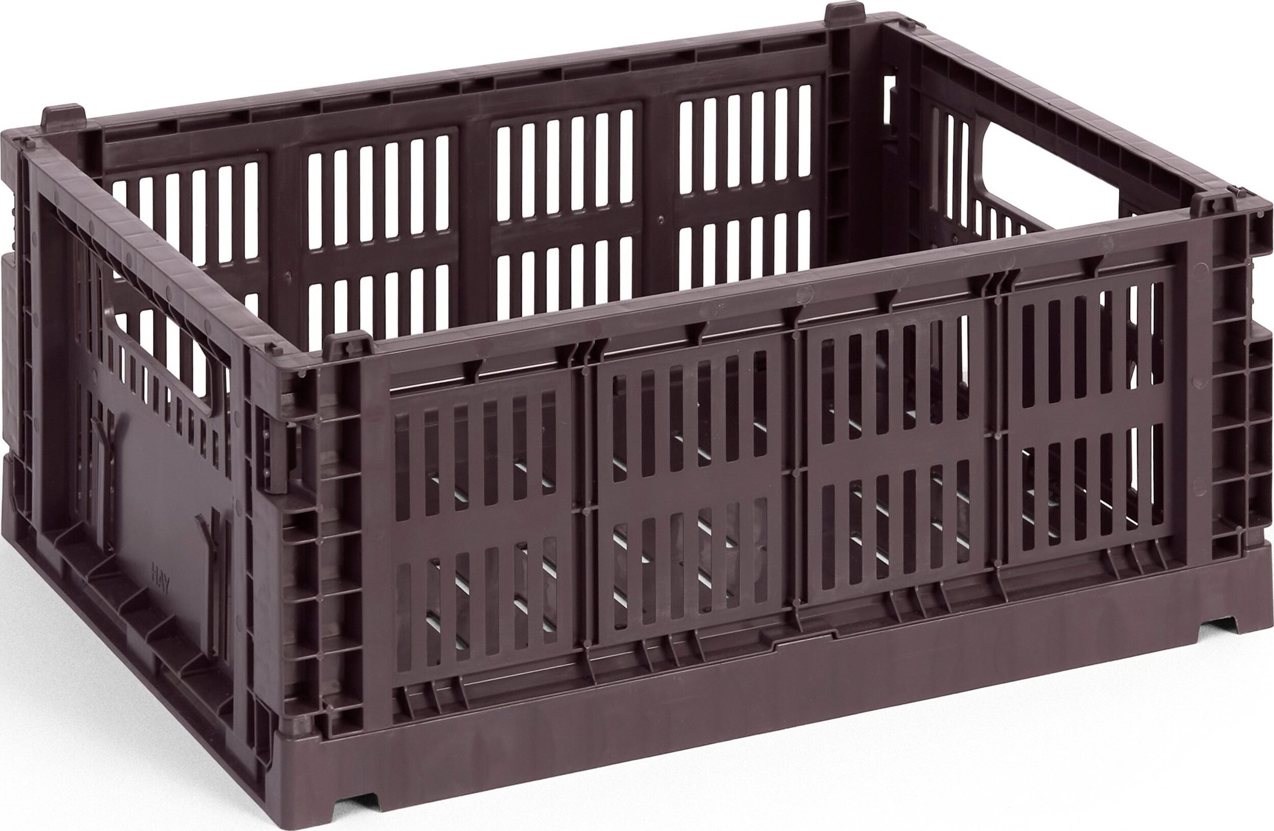 Kosz do przechowywania Hay Colour Crate M bordowy