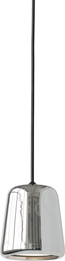 Lampa wisząca Material 13 cm stal nierdzewna