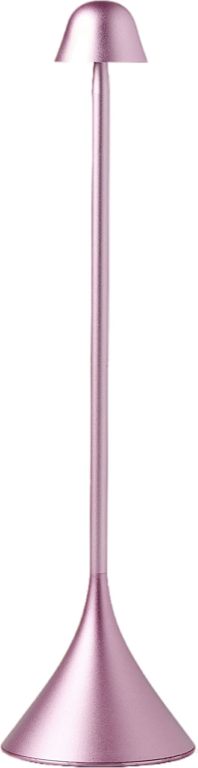 Lampa stołowa Steli Bell jasnoróżowa