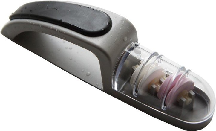 Ostrzałka wodna ceramiczna MinoSharp Plus2 szaro-czarna