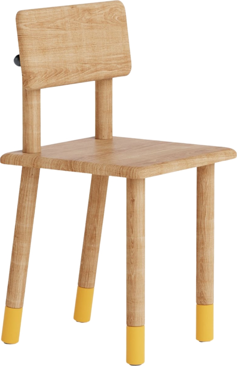 Krzesełko dziecięce Rise żółte