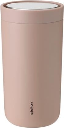 Kubek termiczny To-Go Click 200 ml brudny róż z podwójnej stali