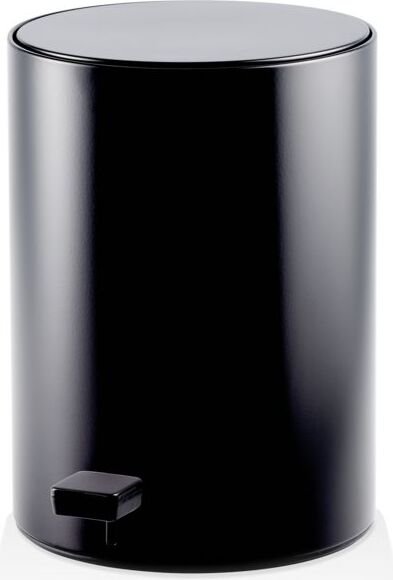 Kosz łazienkowy na śmieci Bar 32 cm czarny mat