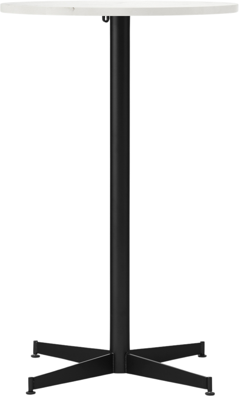 Stół barowy z czarną podstawą Nook Star Base Estremoz niski 60 cm