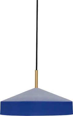Lampa wisząca Hatto 30 cm niebieska