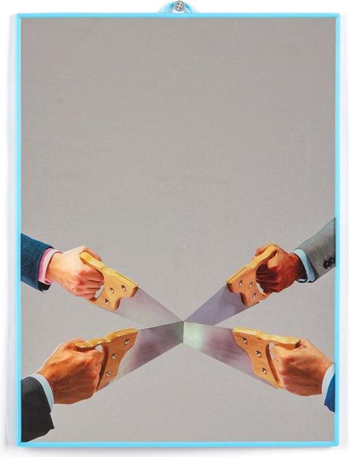 Lustro Seletti Wears Toiletpaper Saws średnie