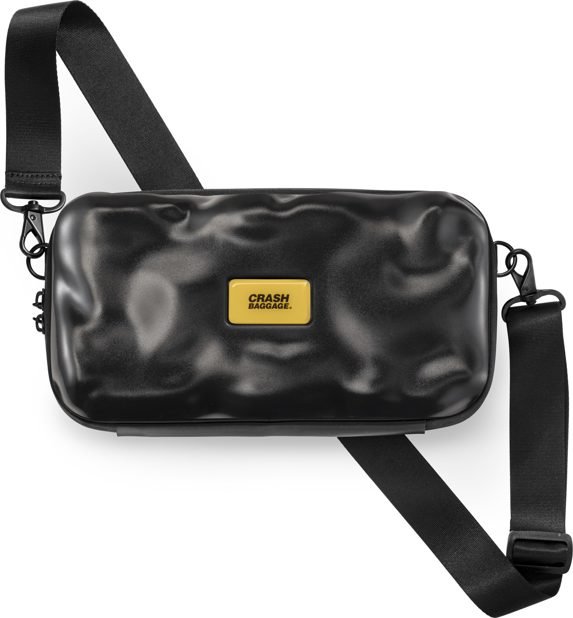 Kosmetyczka Maxi Icon czarna z paskiem na ramię