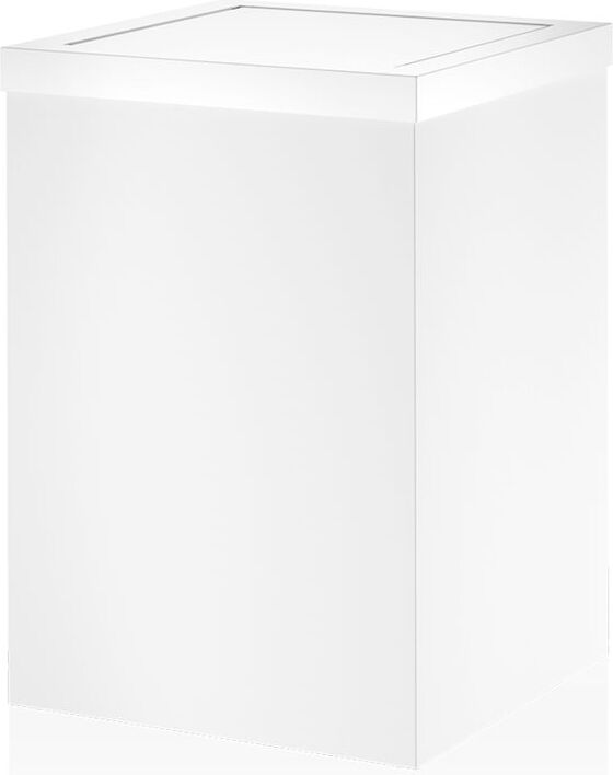 Kosz łazienkowy na śmieci Contract 30 cm biały mat z klapką