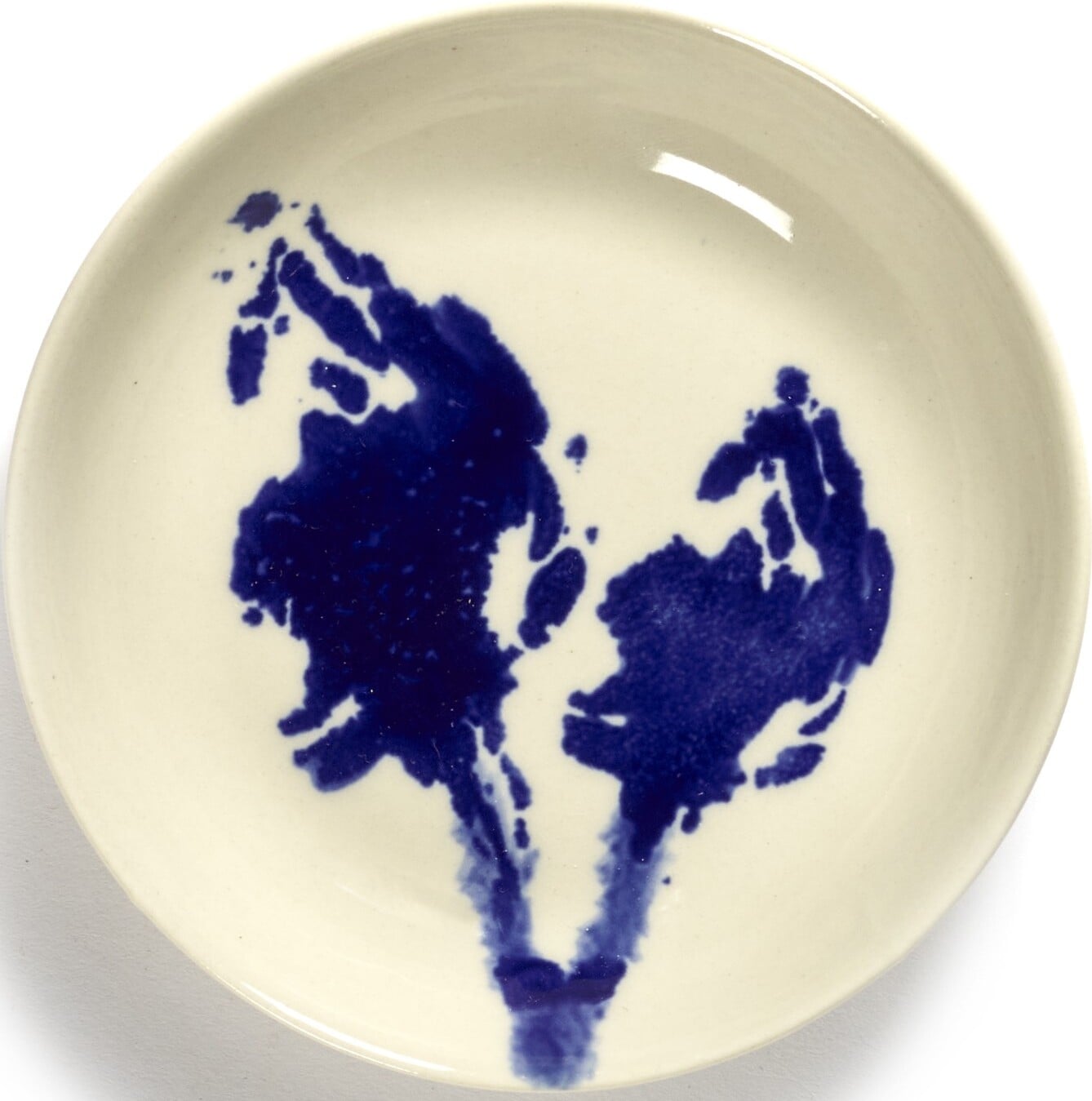 Miski Feast Artichoke 11,5 cm biało-niebieskie 4 szt.