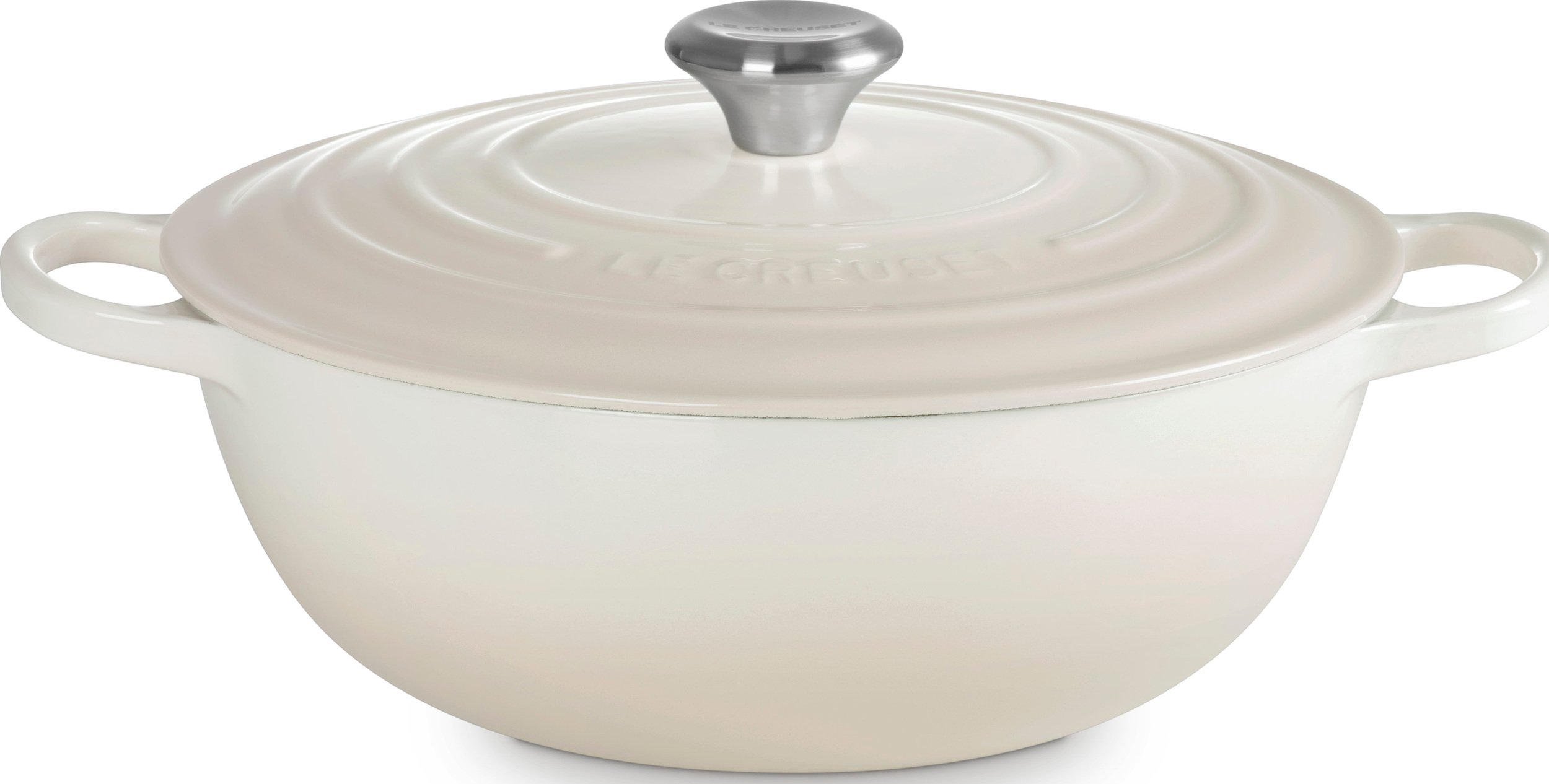 Garnek La Marmite Signature 28 cm beżowy