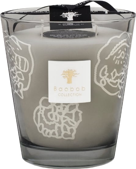 Świeca zapachowa Collectible Roses Grey 16 cm