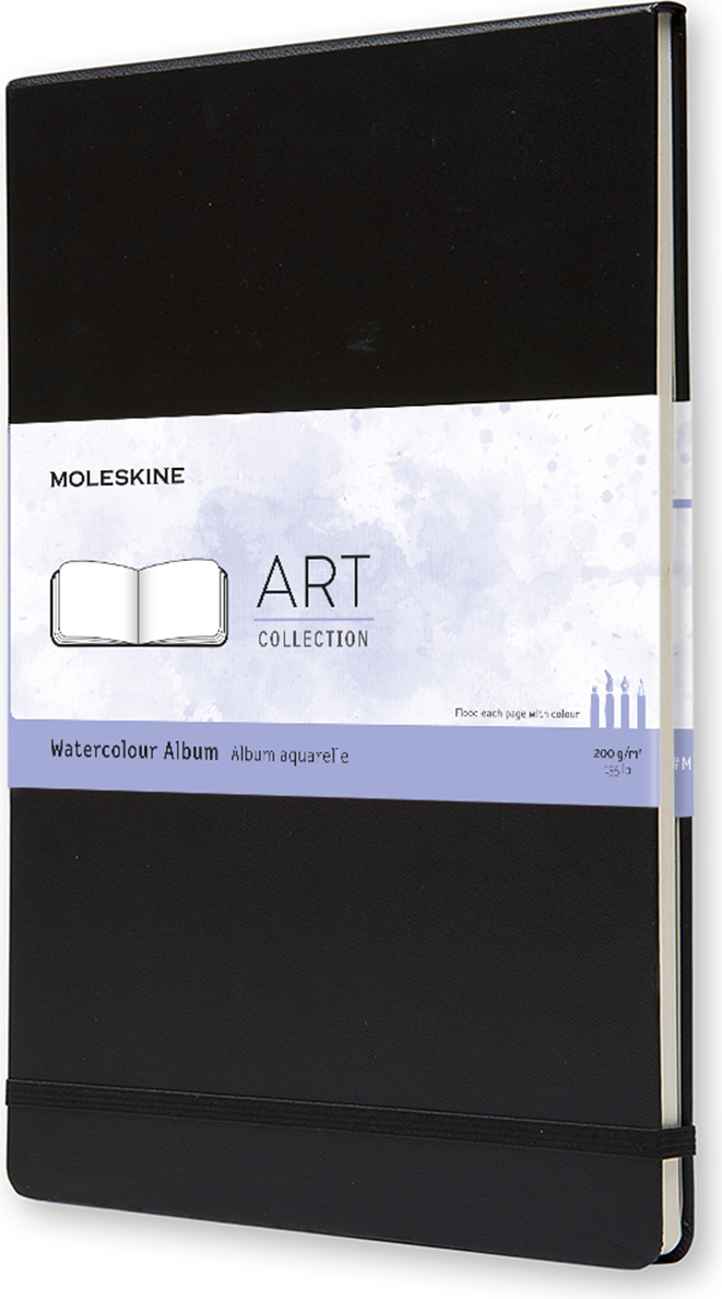 Szkicownik do akwareli Moleskine Watercolor A4 60 stron 200 g/m² twarda oprawa