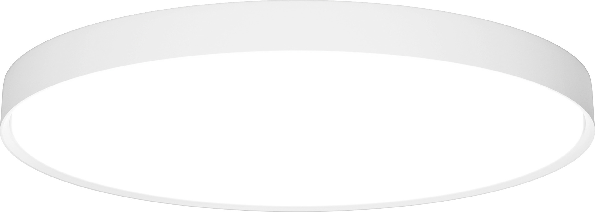 Plafon Slim Round Surface LED 3000K 68 cm biały z dyfuzorem opal sterowanie oświetleniem Dali