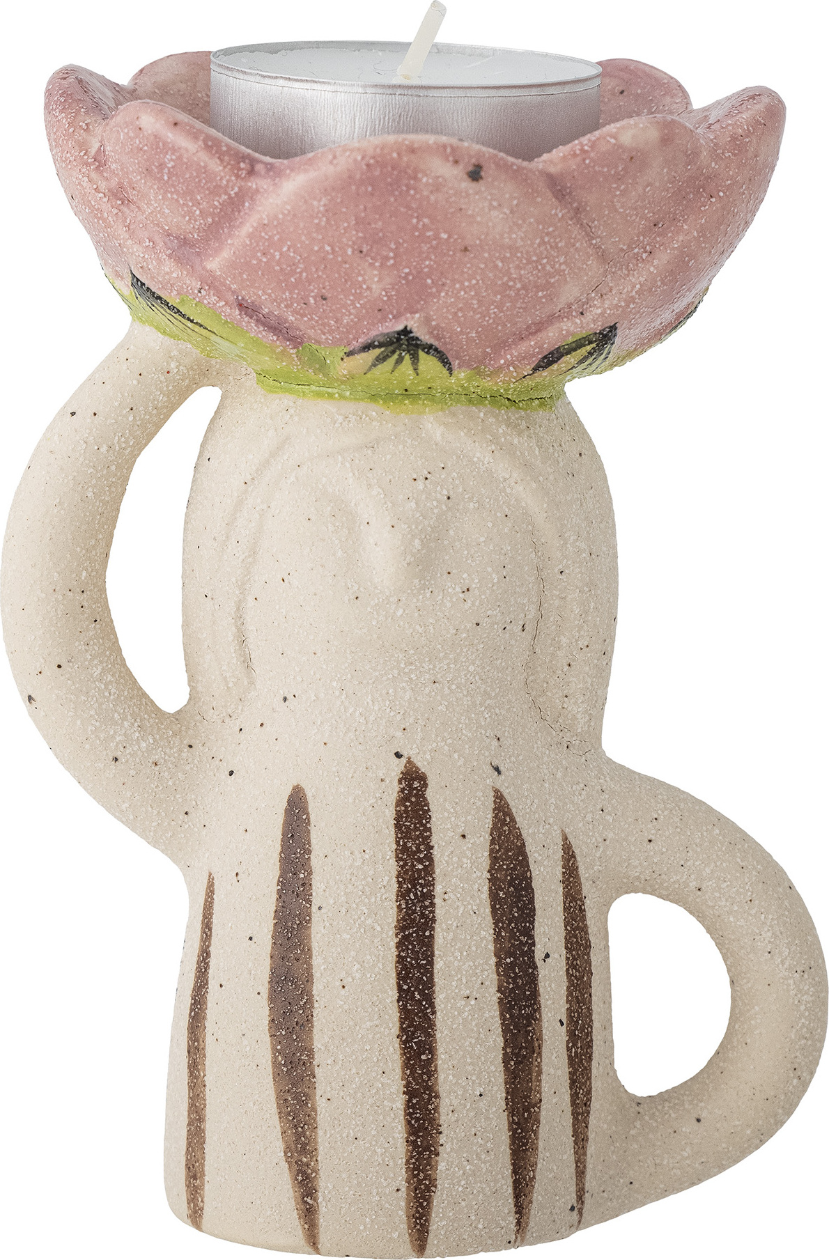 Świecznik na tealighty Clarabel różowy