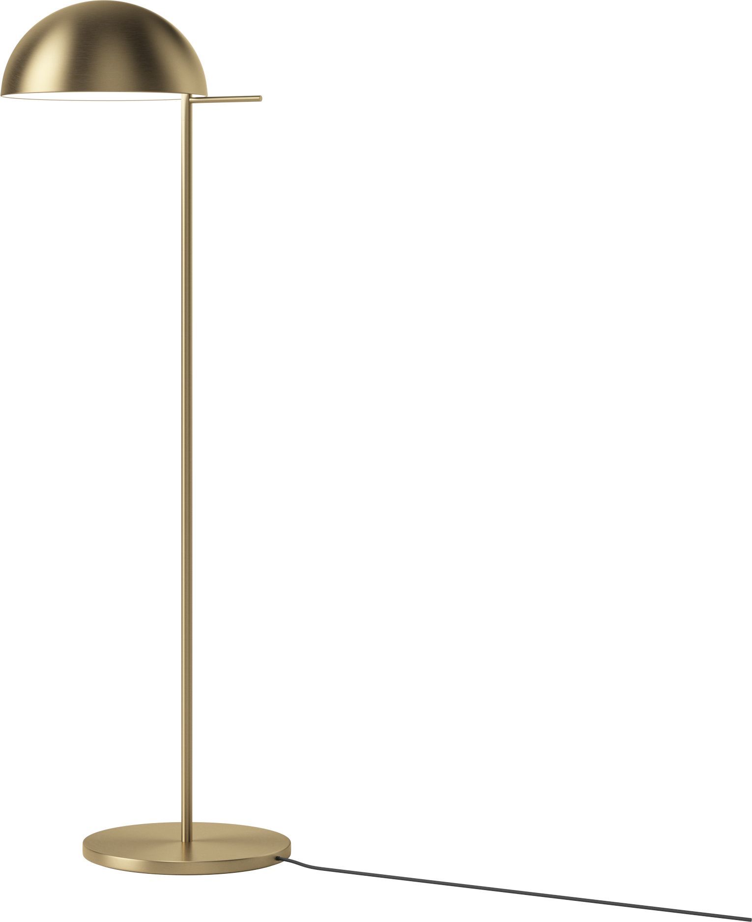 Lampa podłogowa Aluna mosiądz