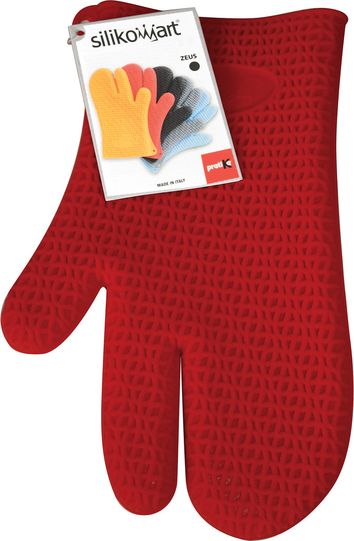 Rękawica kuchenna Silikomart Acc072 czerwona silikonowa