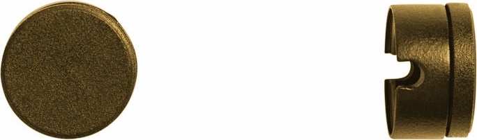 Uchwyty na kable do lampy Post brązowozielone 3 szt.