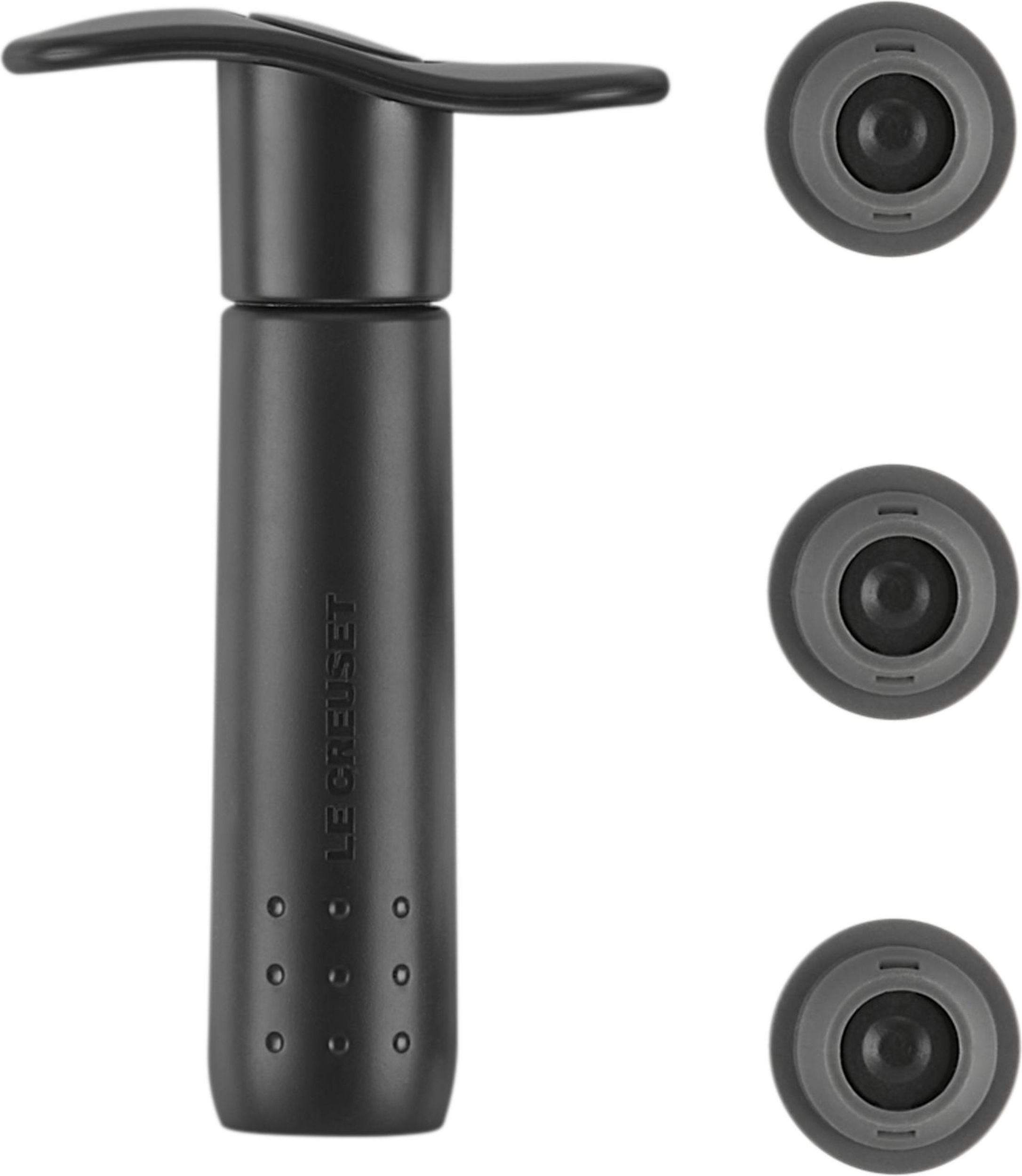 Pompka do wina Le Creuset WA-137 czarna z tworzywa