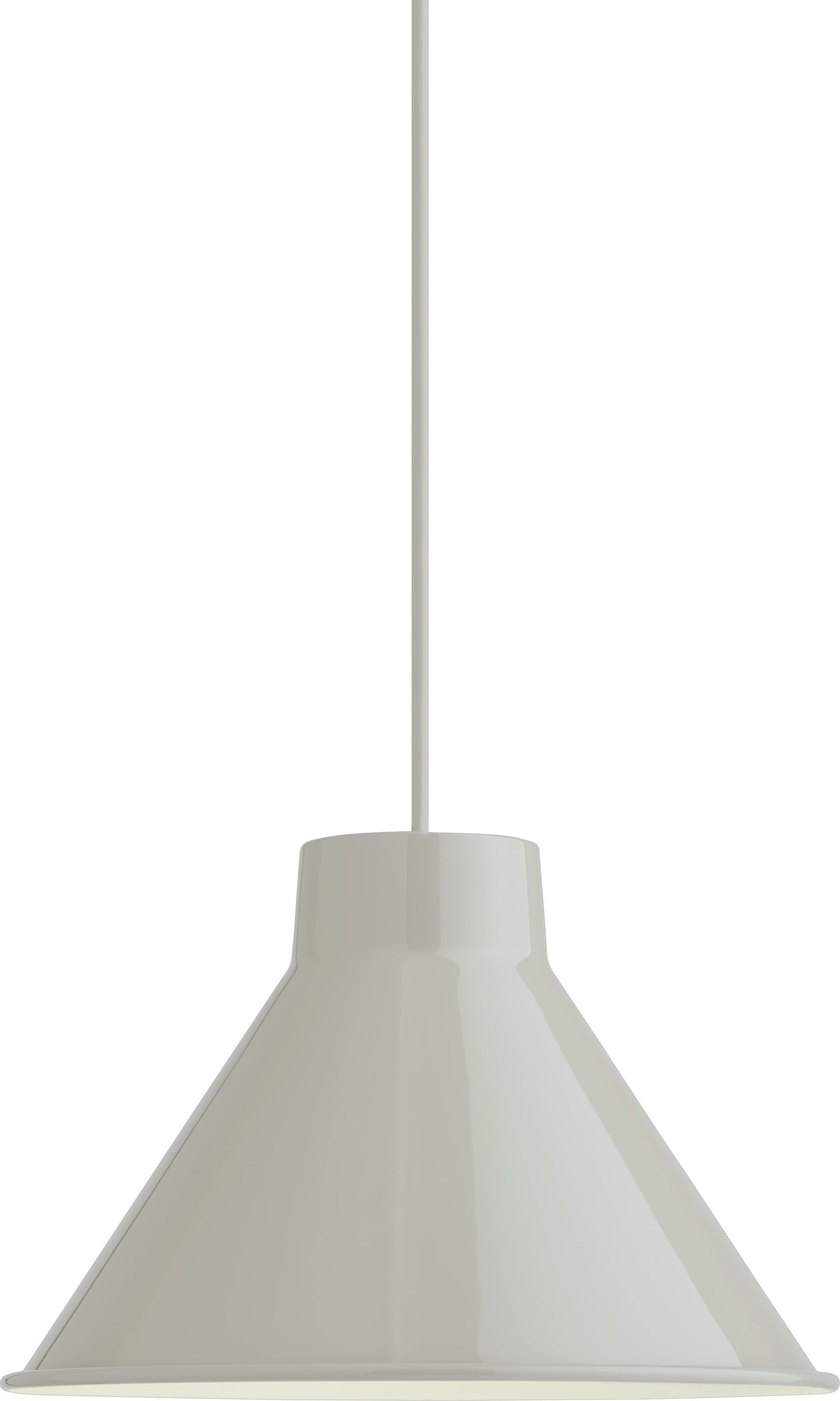 Lampa wisząca Top 28 cm szara
