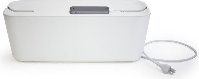 Pojemnik na kable Hideaway XL biały