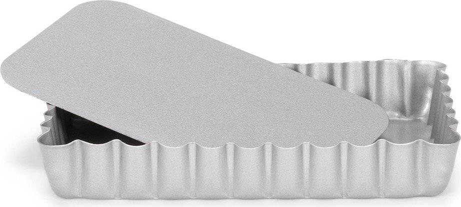 Forma do quiche Silver-Top prostokątna 8 x 13 cm